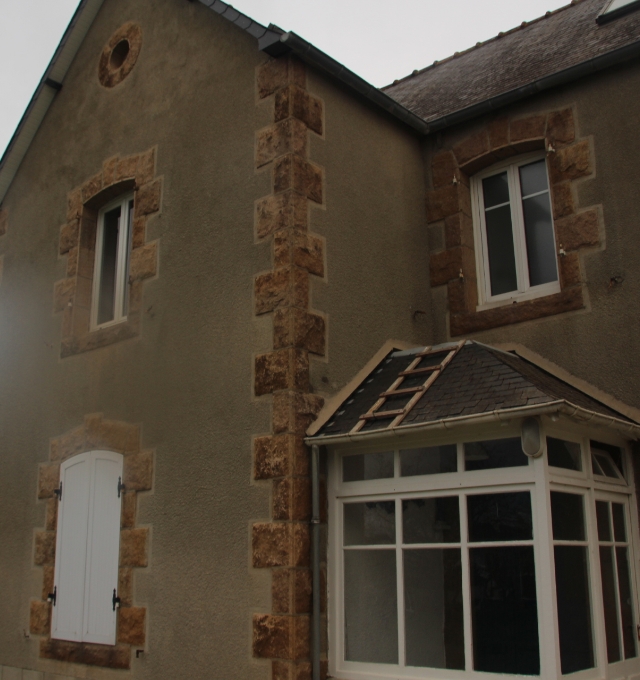 Le Prigent Nicolas Entreprise De Peinture Perros Guirec Avant 2